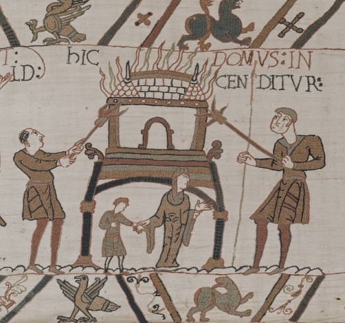Battle of Hastings  Bayeux Tapistry